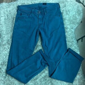 Men’s Blue AG The Tellis Modern Slim fit pants. Size 31W. X 34L. Worn once.